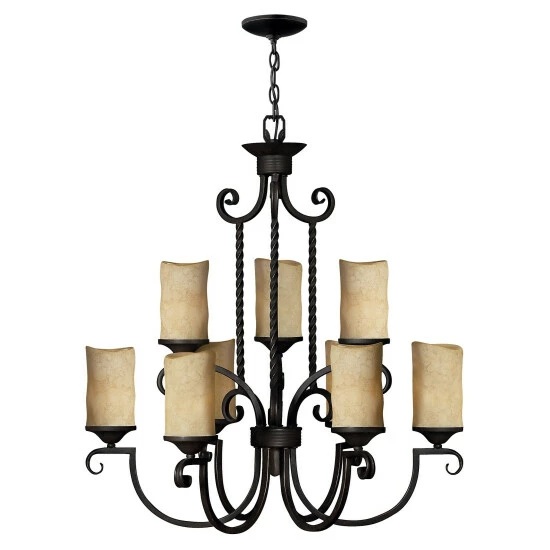 Brand new 👏 Hinkley Lighting Hinkley Casa 9-Light Chandelier In Olde Black ⌛ 2 Brand new 👏 Hinkley Lighting Hinkley Casa 9-Light Chandelier In Olde Black ⌛ - Image 2