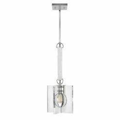 Promo 🔔 Hinkley Lighting Hinkley Ludlow 1-Light Pendant In Polished Nickel 🔔