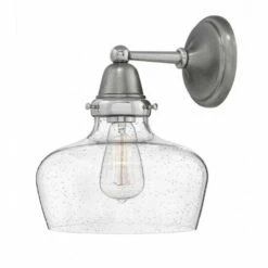 Outlet 👏 Hinkley Lighting Hinkley Academy 1-Light Sconce In English Nickel ⭐