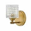 Flash Sale 👍 Hinkley Lighting Hinkley Elle 1-Light Vanity In Heritage Brass 😀