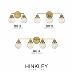 Flash Sale 🥰 Hinkley Lighting Hinkley Poppy 2-Light Vanity In Heritage Brass - Small 🌟 -Hinkley Lighting Sales unnamed file 1054