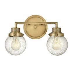 Flash Sale 🥰 Hinkley Lighting Hinkley Poppy 2-Light Vanity In Heritage Brass - Small 🌟 -Hinkley Lighting Sales unnamed file 1055