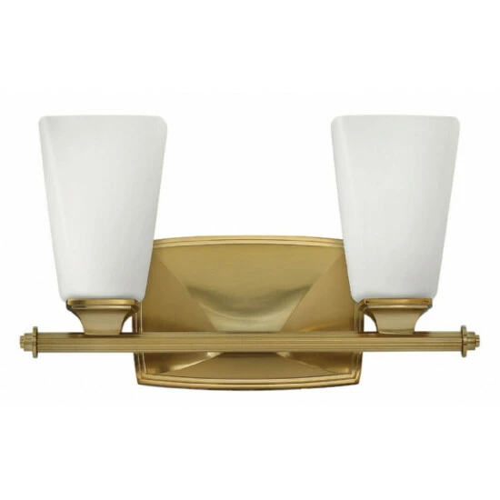 Deals 💯 Hinkley Lighting Hinkley Darby 2-Light Vanity Light In Brushed Caramel ✔️ 1 Deals 💯 Hinkley Lighting Hinkley Darby 2-Light Vanity Light In Brushed Caramel ✔️