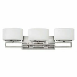 Hot Sale 🛒 Hinkley Lighting Hinkley Lanza 3-Light Vanity Light In Antique Nickel 😍