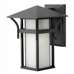 Outlet 🧨 Hinkley Lighting Hinkley Harbor 1-Light Outdoor Wall Mount In Satin Black 🤩