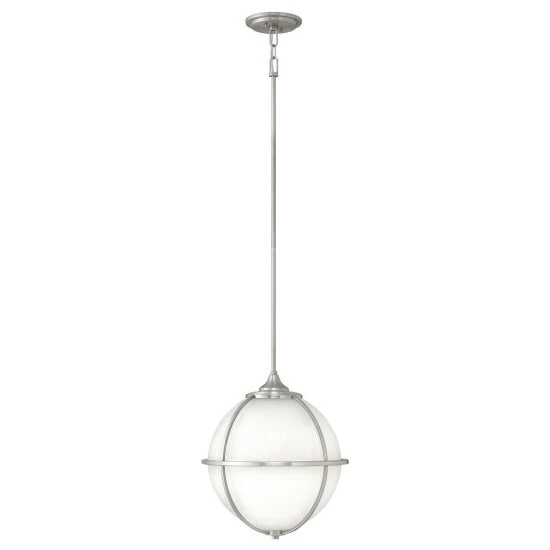 Top 10 ๐ฅ Hinkley Lighting Hinkley Odeon 3-Light Pendant In Brushed Nickel โจ 2 Top 10 ๐ฅ Hinkley Lighting Hinkley Odeon 3-Light Pendant In Brushed Nickel โจ - Image 2