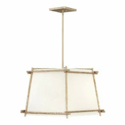 Budget ⭐ Hinkley Lighting Hinkley Tress 4-Light Pendant In Champagne Gold ❤️