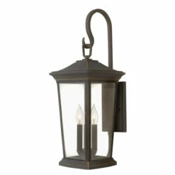 Best Sale ⌛ Hinkley Lighting Hinkley Bromley 3-Light Outdoor Wall Mount Lantern 🌟
