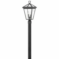 Best Sale 😉 Hinkley Lighting Hinkley Alford Place 2-Light Outdoor Post Mount In Museum Black 🌟