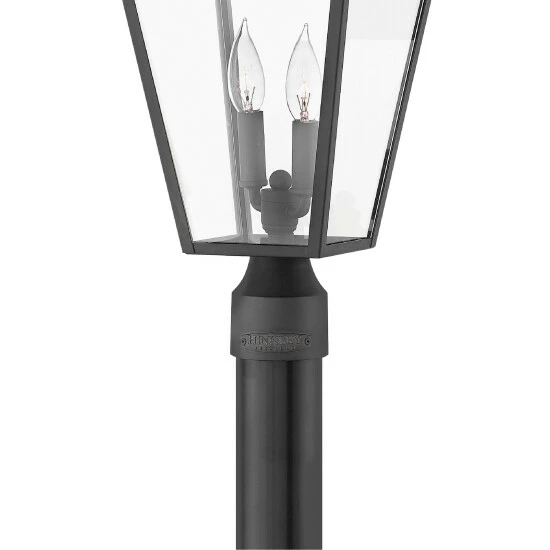 Best Sale 😉 Hinkley Lighting Hinkley Alford Place 2-Light Outdoor Post Mount In Museum Black 🌟 3 Best Sale 😉 Hinkley Lighting Hinkley Alford Place 2-Light Outdoor Post Mount In Museum Black 🌟 - Image 3