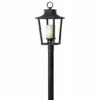 New 💯 Hinkley Lighting Hinkley Sullivan 1-Light Outdoor Post Mount In Black ❤️