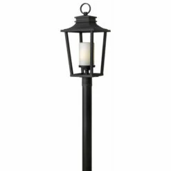 New 💯 Hinkley Lighting Hinkley Sullivan 1-Light Outdoor Post Mount In Black ❤️