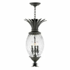 Promo 😍 Hinkley Lighting Hinkley Plantation 4-Light Outdoor Post Mount In Museum Black 😀