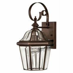 Best deal 🌟 Hinkley Lighting Hinkley Augusta 1-Light Outdoor Wall Mount In Copper Bronze 😀