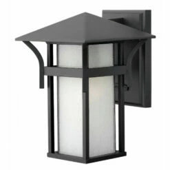 Outlet 🎁 Hinkley Lighting Hinkley Harbor LED Outdoor Wall Mount In Satin Black 🔔