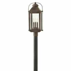 Wholesale 👏 Hinkley Lighting Hinkley Anchorage 3-Light Outdoor Post Mount In Light Oiled Bronze 🛒