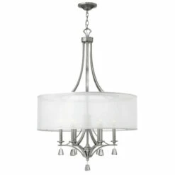 Hot Sale 🌟 Hinkley Lighting Fredrick Ramond FR45608BNI Six Light Foyer Pendant Mime Nickel - One Size ✔️