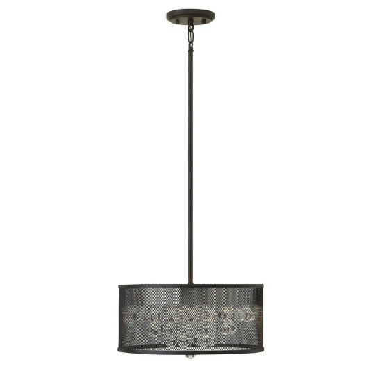 Wholesale ⭐ Hinkley Lighting Fredrick Ramond FR38901BLK Four Light Foyer Pendant Fiona Black - One Size ⭐ 2 Wholesale ⭐ Hinkley Lighting Fredrick Ramond FR38901BLK Four Light Foyer Pendant Fiona Black - One Size ⭐ - Image 2