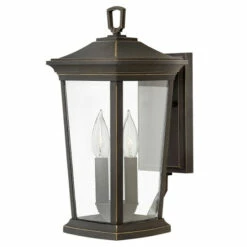 New 🧨 Hinkley Lighting Hinkley Bromley 2-Light Outdoor Wall Mount Lantern 👍