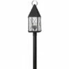 Buy 👏 Hinkley Lighting Hinkley York 3-Light Outdoor Post Mount In Black ⭐