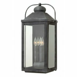Best deal 😉 Hinkley Lighting Hinkley Anchorage 4-Light Outdoor Wall Mount In Aged Zinc 🌟