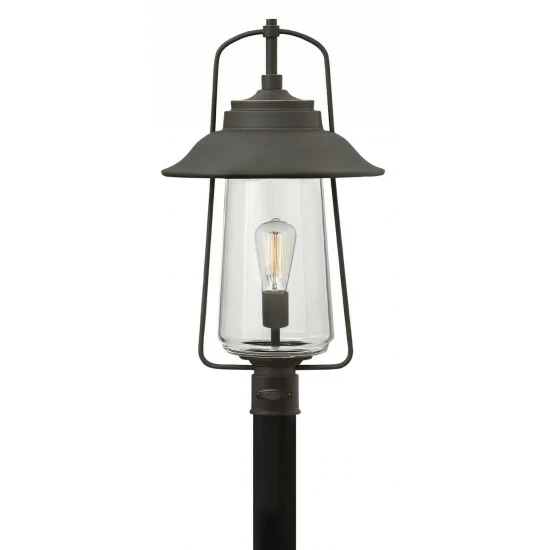 Brand new ๐ Hinkley Lighting Hinkley Belden Place 1-Light Outdoor Post Mount In Oil Rubbed Bronze ๐ 1 Brand new ๐ Hinkley Lighting Hinkley Belden Place 1-Light Outdoor Post Mount In Oil Rubbed Bronze ๐