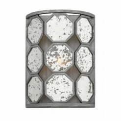 Budget ⌛ Hinkley Lighting Hinkley Lara 1-Light Sconce In Brushed Silver 👏