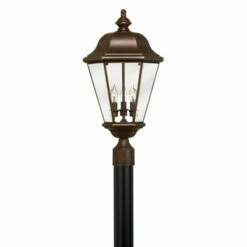 Best deal 👍 Hinkley Lighting Hinkley Clifton Park 3-Light Outdoor Post Mount In Copper Bronze ✨