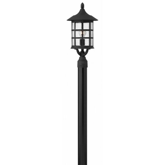 New ๐งจ Hinkley Lighting Hinkley Freeport 1-Light Outdoor Post Mount In Black ๐งจ 1 New ๐งจ Hinkley Lighting Hinkley Freeport 1-Light Outdoor Post Mount In Black ๐งจ