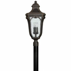 Deals 🥰 Hinkley Lighting Hinkley Trafalgar 3-Light Outdoor Post Mount In Mocha 😍