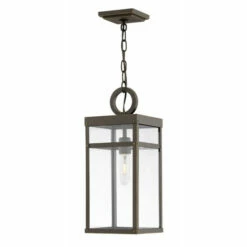 Brand new 😀 Hinkley Lighting Hinkley Porter 1-Light Outdoor Pendant In Oil Rubbed Bronze 🛒