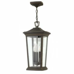 Cheapest 👏 Hinkley Lighting Hinkley Bromley 3-Light Outdoor Pendant In Oil Rubbed Bronze 💯