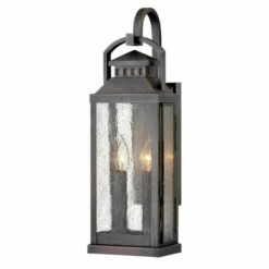 Promo 🎉 Hinkley Lighting Hinkley Revere 2-Light Outdoor Wall Mount Lantern In Blackened Brass 🌟