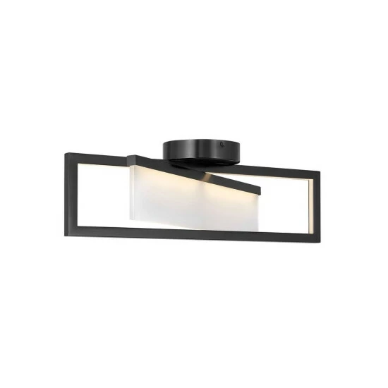 Best deal 😀 Hinkley Lighting Hinkley Folio LED Flush Mount In Black 🎉 1 Best deal 😀 Hinkley Lighting Hinkley Folio LED Flush Mount In Black 🎉