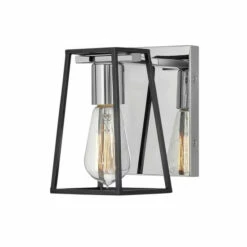 Outlet 🤩 Hinkley Lighting Hinkley Filmore 1-Light Vanity In Chrome 💯