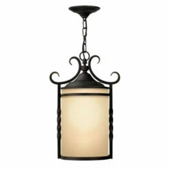 Discount 😉 Hinkley Lighting Hinkley Casa 1-Light Outdoor Pendant In Olde Black ⌛
