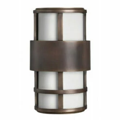 Discount 👍 Hinkley Lighting Hinkley Saturn LED Outdoor Wall Mount In Metro Bronze ⌛