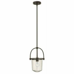 Best Sale 😉 Hinkley Lighting Hinkley Clancy 1-Light Pendant In Buckeye Bronze 😀
