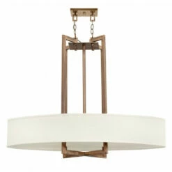 Deals 🛒 Hinkley Lighting Hinkley Hampton 4-Light Chandelier In Brushed Bronze 👍