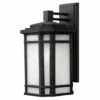 Cheapest ❤️ Hinkley Lighting Hinkley Cherry Creek LED Outdoor Wall Mount In Vintage Black 👍
