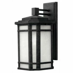 Cheapest ❤️ Hinkley Lighting Hinkley Cherry Creek LED Outdoor Wall Mount In Vintage Black 👍