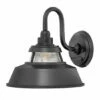 New 👏 Hinkley Lighting Hinkley Troyer 1-Light Outdoor Wall Mount In Black 🔔