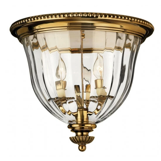 Buy ๐งจ Hinkley Lighting Hinkley Cambridge 3-Light Flush Mount In Burnished Brass โ 1 Buy ๐งจ Hinkley Lighting Hinkley Cambridge 3-Light Flush Mount In Burnished Brass โ