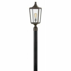 Brand new 🎁 Hinkley Lighting Hinkley Jaymes 1-Light Outdoor Post Mount In Oil Rubbed Bronze 🧨