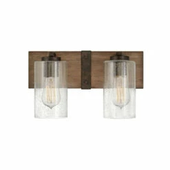 Brand new 😉 Hinkley Lighting Hinkley Sawyer 2-Light Vanity In Sequoia 🤩