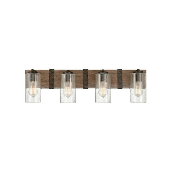 Best deal ⌛ Hinkley Lighting Hinkley Sawyer 4-Light Vanity In Sequoia ❤️ 1 Best deal ⌛ Hinkley Lighting Hinkley Sawyer 4-Light Vanity In Sequoia ❤️