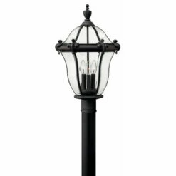 Top 10 🌟 Hinkley Lighting Hinkley San Clemente 3-Light Outdoor Post Mount In Museum Black ✨