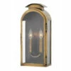 Discount 🛒 Hinkley Lighting Hinkley Rowley 2-Light Outdoor Wall Mount In Light Antique Brass 🎉