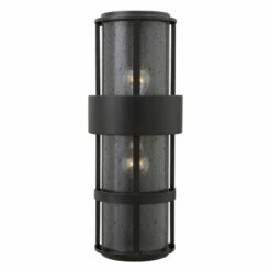Cheap ✨ Hinkley Lighting Hinkley Saturn 2-Light Outdoor Wall Mount In Satin Black ❤️