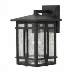 New 💯 Hinkley Lighting Hinkley Tucker 1-Light Outdoor Wall Mount In Museum Black 🧨